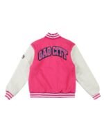 Gag City Pink Varsity Jacket