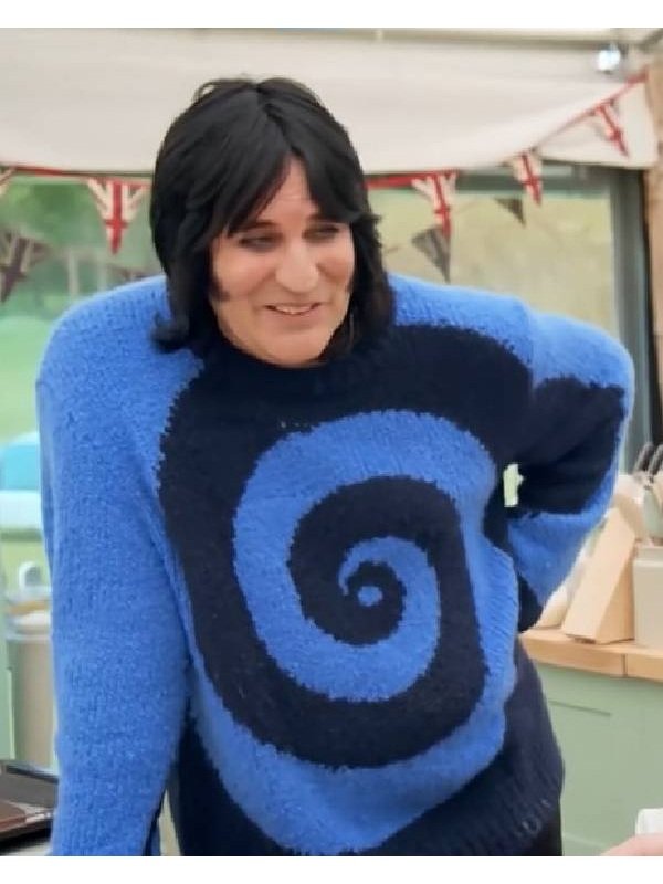 Great British Bake Off Noel Fielding Twister Sweater