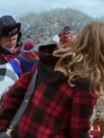 Holland Roden Holiday Touchdown Red Plaid Coat