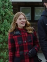 Holland Roden Red Plaid Red Coat