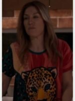 Home and Away Stephanie Panozzo Leopard Print Tee