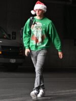 Joe Burrow Christmas Sweater-Green