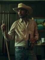 Landman Billy Bob Thornton Full Sleeves White Shirt