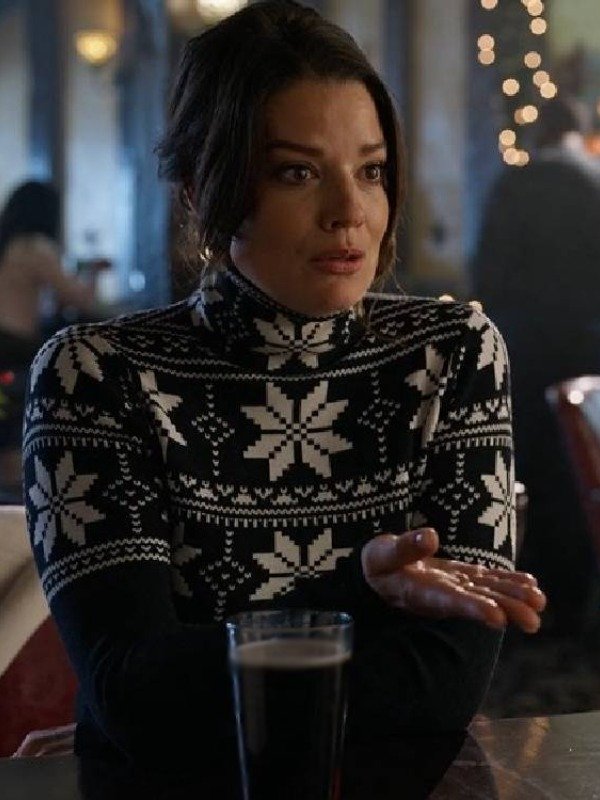 Merry Christmas, Ted Cooper! Kimberley Sustad Snowfall Sweater