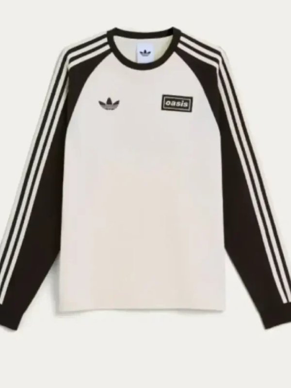 Oasis Tour 3-Stripes Long Sleeves T-Shirt