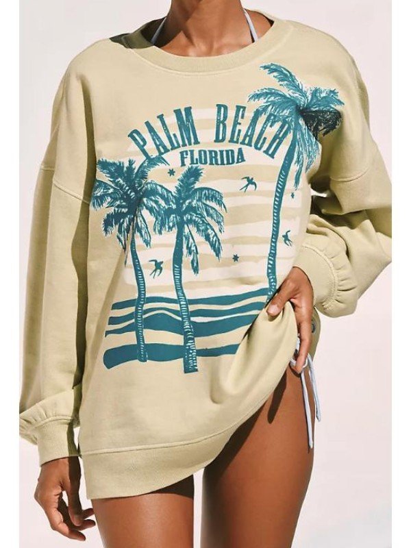 Palm Beach Florida Graphics Sweatshirt