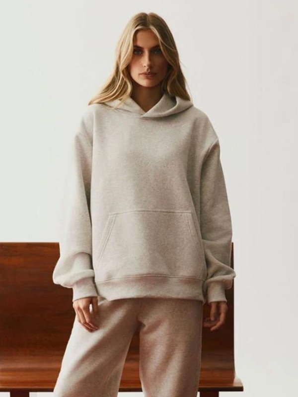 Parke Boston Grey Graphic Hoodie