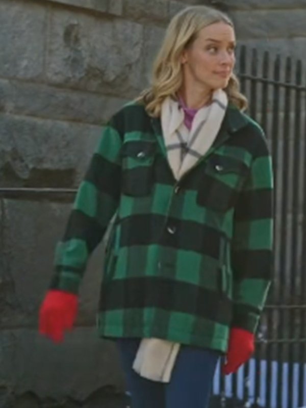 Rachel Skarsten Christmas Island Plaid Jacket