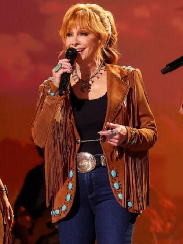 Reba McEntire 60th Academy Of Country Music Awards Fringe Jacket