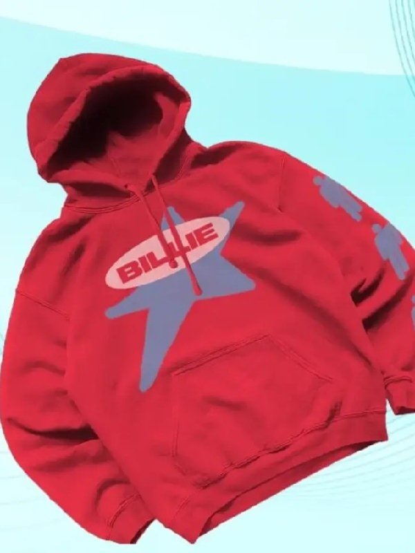 Recreation-Billie x Lost Love Red Pullover Hoodie
