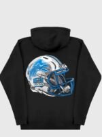 Recreation - Eminem x Lions Helmet Black Hoodie Unisex