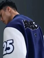 Recreation-Yu Gi Oh Destroyer Varsity Bomber Jacket