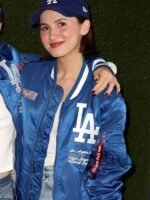 Recreation– Maude Apatow 2025 World Series LA Dodgers Blue Jacket