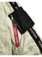 Recreation–Taylor Swift Big Reputation Album Green Snake Skin Print Bomber Jacket