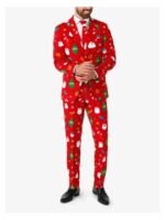 Red Festive Christmas Suit