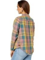 S02 Amalia Williamson Sullivans Crossing Plaid Shirt