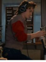 Stranger Things S05 Joe Keery Henley Sweater-Brown