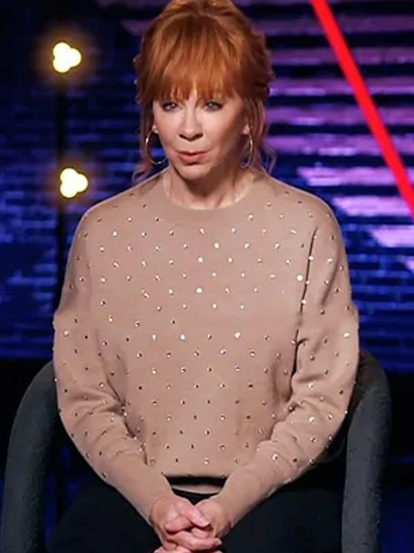 The Voice S26 Reba McEntire Beige Jumper