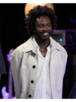 The Voice S28 Conrad Khalil White Jacket