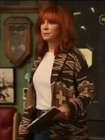 The Voice S28 Reba McEntire Printed Cardigan