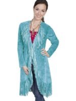 The Voice Season28 Reba McEntire Blue Fringe Jacket