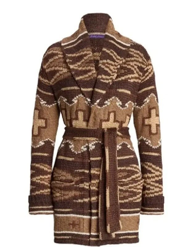 The Voice Season28 Reba McEntire Printed Cardigan