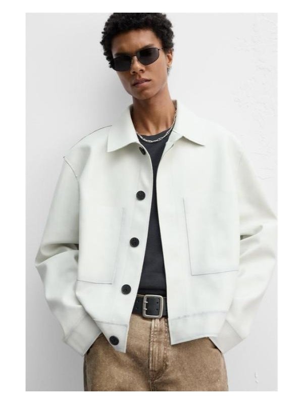 The Voice Seson28 Conrad Khalil White Jacket