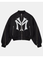 Timothée Chalamet My City Bomber Black Jacket