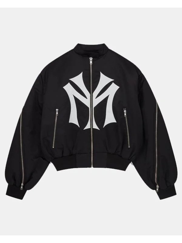 Timothée Chalamet My City Bomber Black Jacket