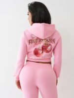 True Religion CHERRY SHRUNKEN Hoodie