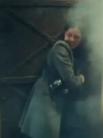 Ballerina 2025 Ana de Armas Trench Coat-Green (1)