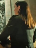 Eve Film Ballerina 2025 Ana de Armas Green Trench Coat