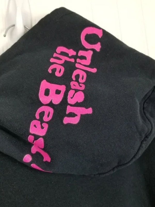 Pink Monster Energy Black Hoodie