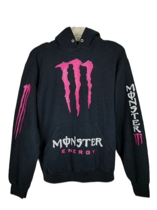 Pink Monster Energy Hoodie