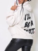 Selling Sunset Bre Tiesi White Print Hoodie-Unisex