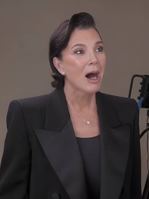 The Kardashians S07 Kris Jenner Black Tuxedo Jacket