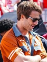 Unisex-Glen Powell Kristin Juszczyk Texas Longhorns Shirt