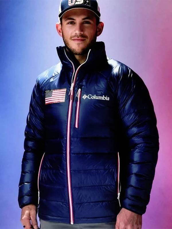 2026 Winter Olympics Columbia Team USA Puffer Jacket