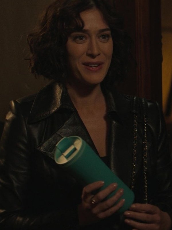Alex Forrest TV-Series Fatal Attraction 2023 Lizzy Caplan Leather Jacket - Black