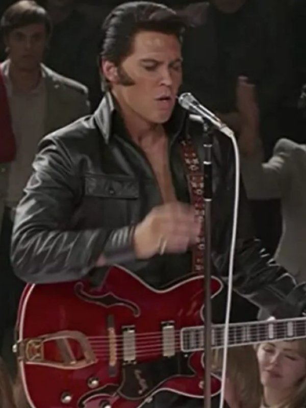 Austin Butler Elvis 2022 Leather Jacket
