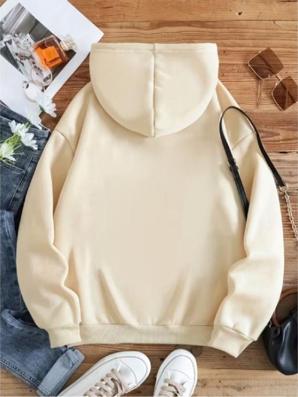 Beige NYC All Girls Team Sports Club Hoodie