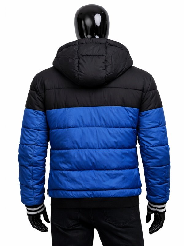 Blue-Padded-Men-Winter-Jacket-Back-View