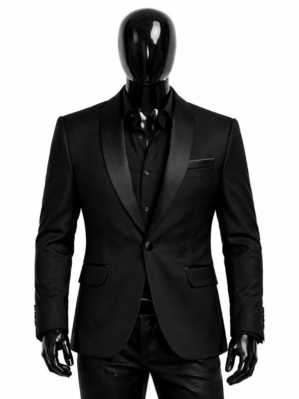 Mens Black Blazer Jacket