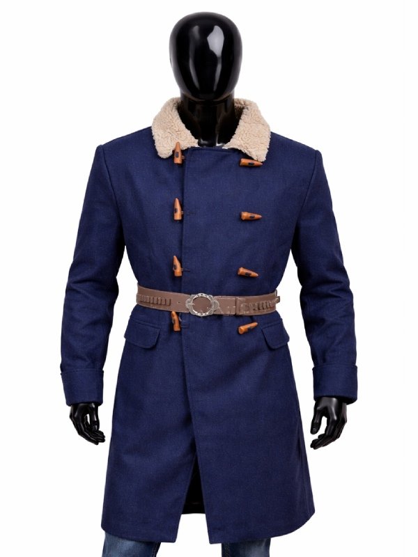 Mens Blue Walker Coat