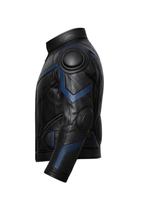 Men’s Cyberpunk Urban Biker Leather Jacket