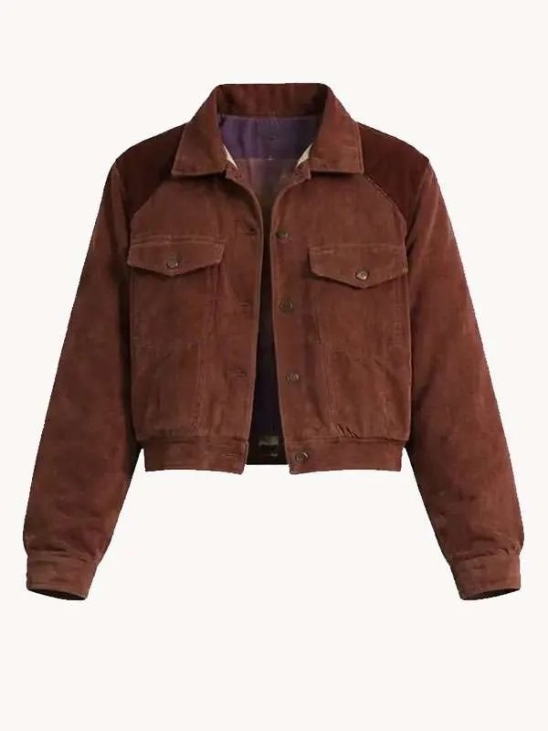 Nancy Wheeler Stranger Things S05 Brown Jacket