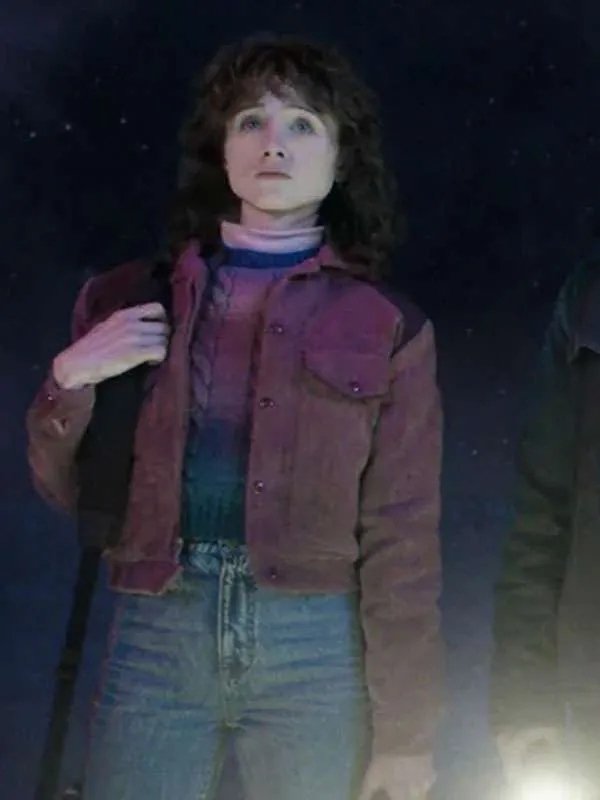 Nancy Wheeler Stranger Things S5 Brown Jacket