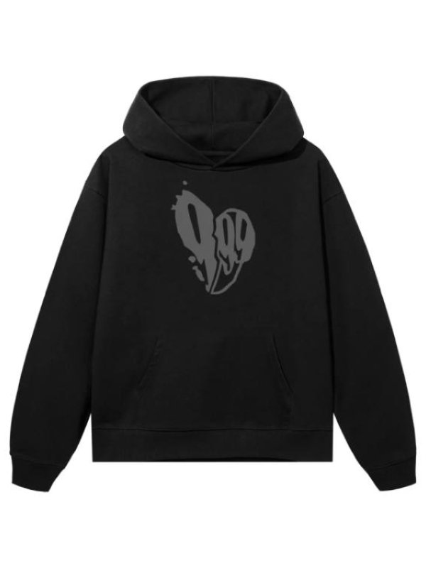 Recreated – Xxx tentacion Heart Black Pullover Hoodie