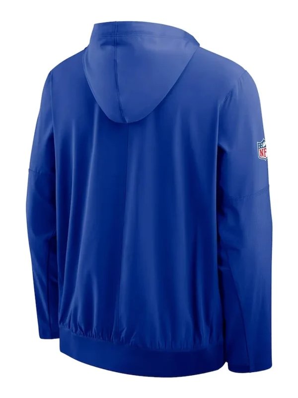 Recreation-Seahawks Nike Sideline Anorak Blue Hoodie Jacket