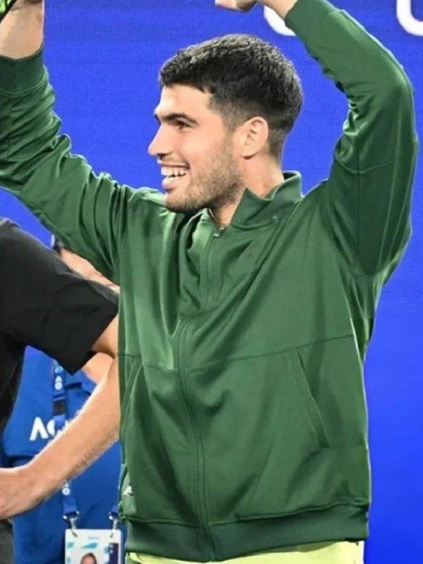 Recreation – 2026 Australian Open Previews Carlos Alcaraz Green Jacket